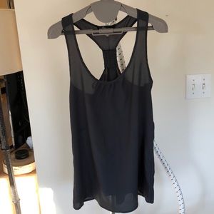 Dark grey tank top